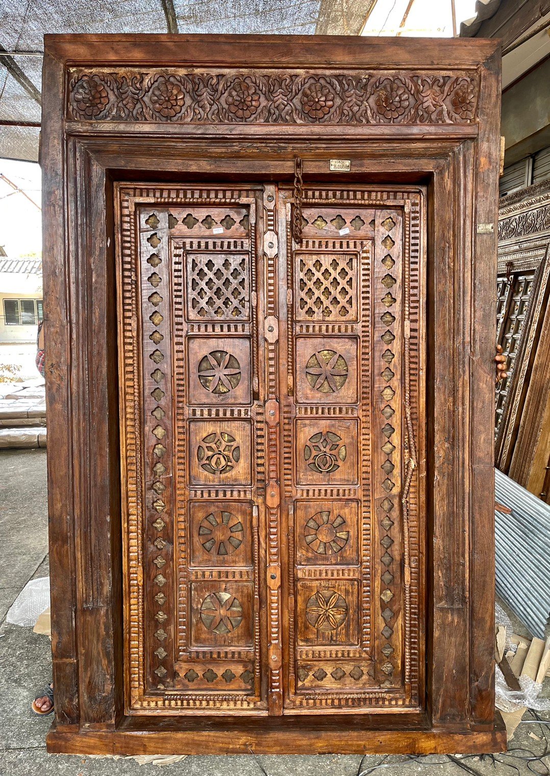 2XL27 Unique Colonial Perforated Door