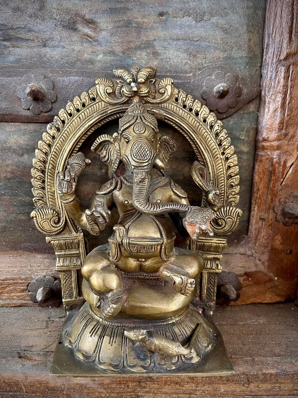 BRI31 Ganesha Brass Statue