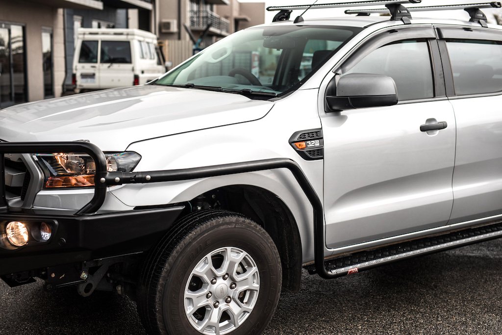 Ford PX Ranger - MCC030-09SR Side Steps & Rails - mcc4x4