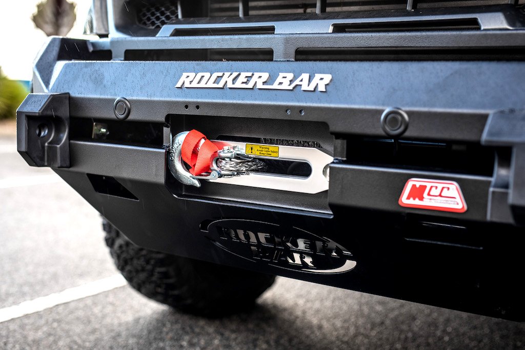 Ford Ranger Raptor - MCC078-01Rocker Bar No Loop