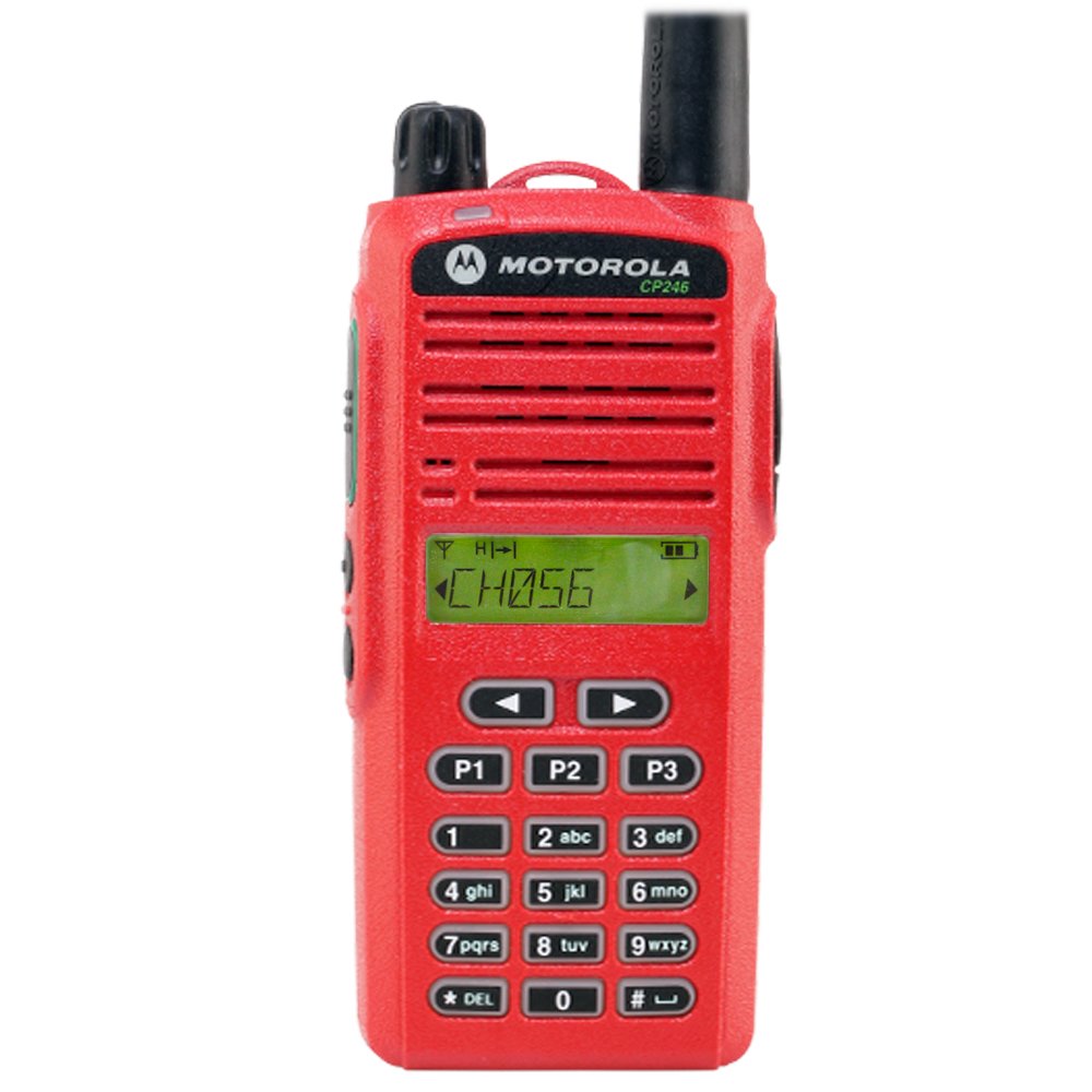 MOTOROLA วิทยุสื่อสารสำหรับประชาชน  CP-246i สีแดง