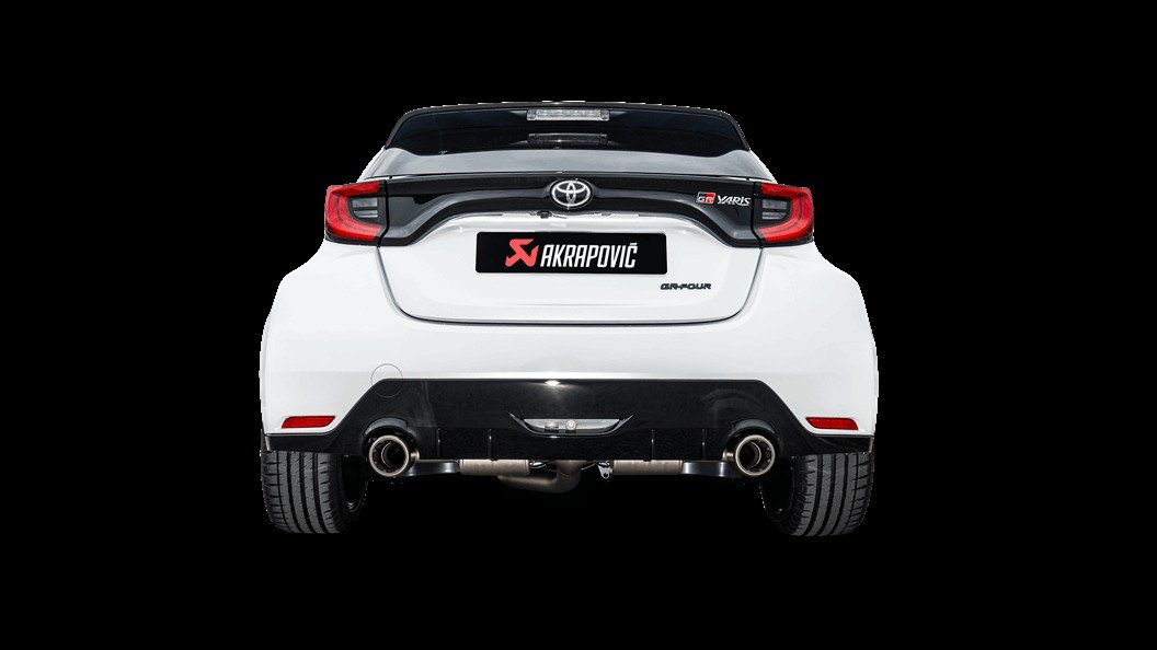 Akrapovic Toyota GR Yaris 2022 Slip-On Race Line (Titanium) - jpmautomotive