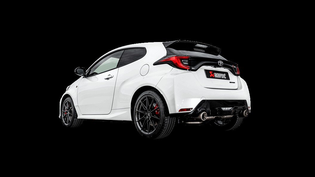 Akrapovic Toyota GR Yaris 2022 Slip-On Race Line (Titanium) - jpmautomotive