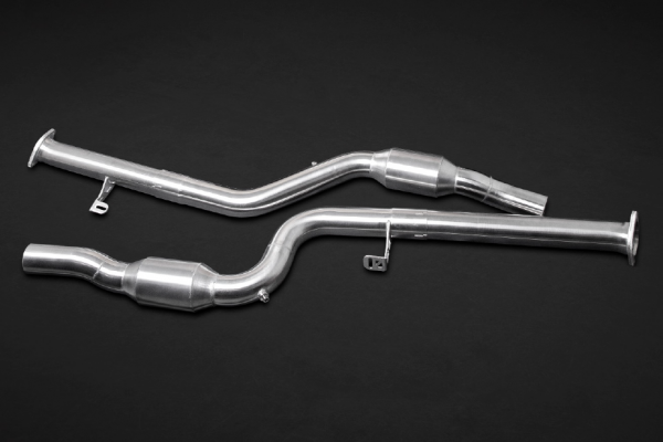 Capristo BMW M3/M4 (G80/G82) Valved Exhaust with Middle Silencer Delete, 200 Cell OPF/GPF Replacement, &Carbon Tips