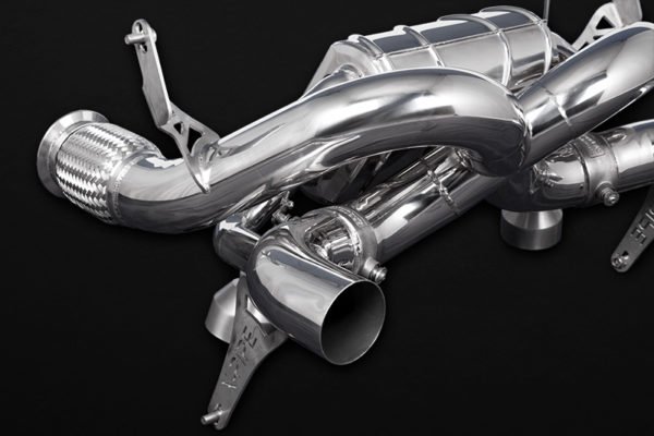 Capristo Lamborghini Huracan Performante/EVO/STO Valved X Pipe Exhaust (For OEM tips)