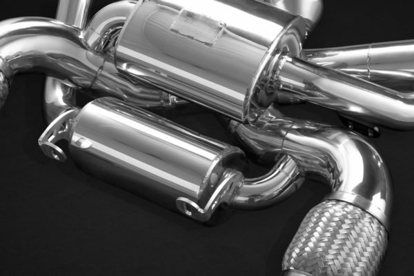 Capristo Mclaren 720S Valved Catback Exhaust with Carbon Fiber Tips (CES3)