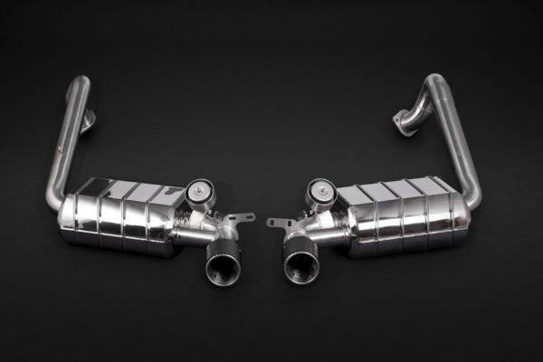 Capristo Porsche 981/982 Boxster/Cayman/GT4/718 Valved Exhaust with Carbon Tips (CES3)