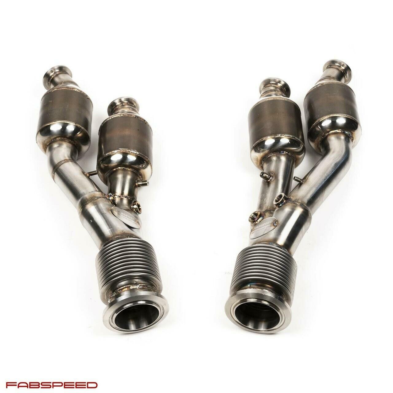 Fabspeed Lamborghini Aventador LP-700-4 Sport Catalytic Converters (2011-2016)