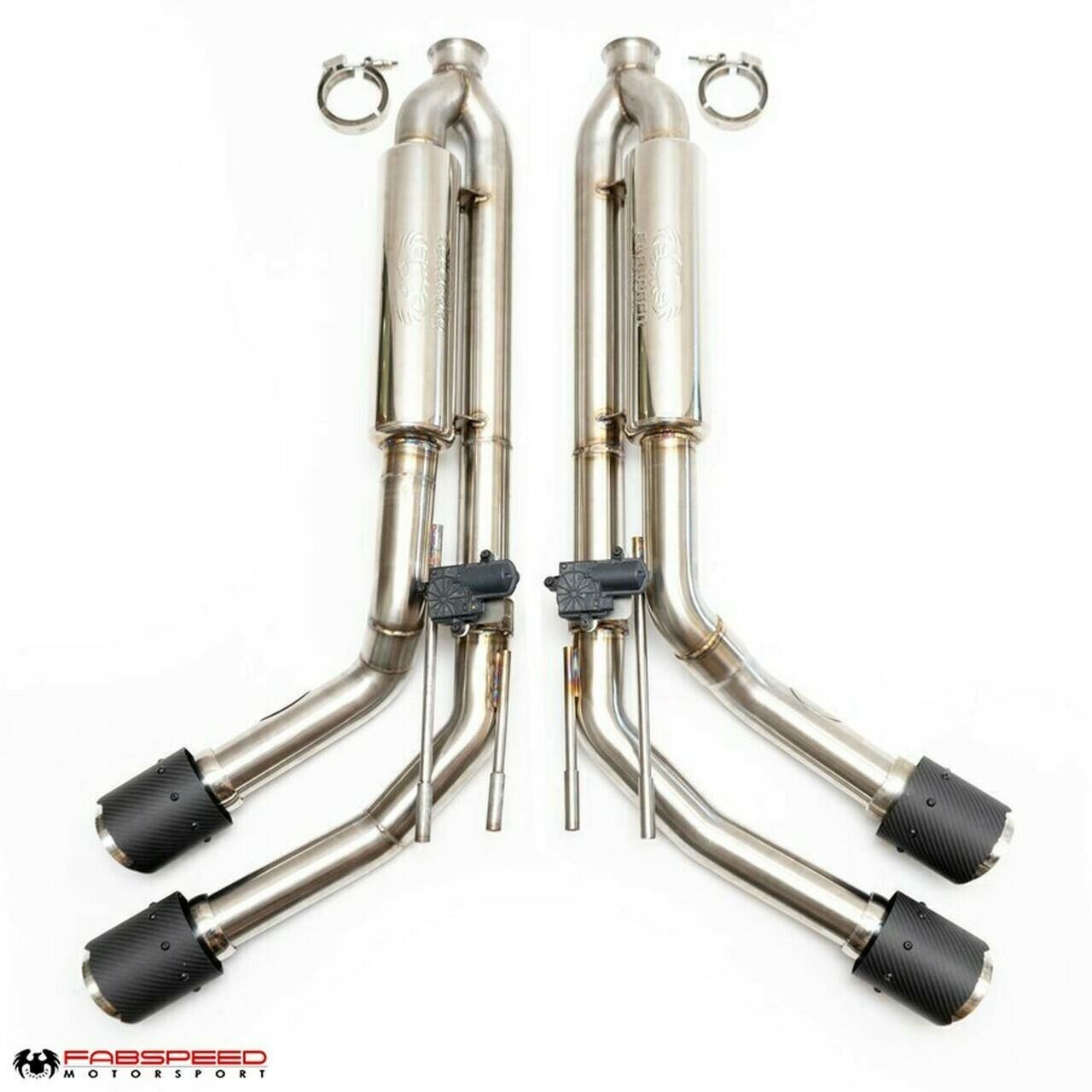 Fabspeed Mercedes-Benz G-Wagen G63 AMG Valvetronic Exhaust System with Quad Tips (2019+)