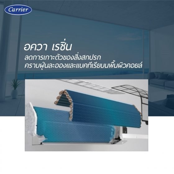 “อควา เรซิ่น” สารเคลือบพิเศษเคลือบคอยล์เย็น ช่วยลดการเกาะตัวของสิ่งสกปรก บนพื้นผิวคอยล์ ลดปัญหาการสะสมของฝุ่นได้เป็นอย่างดี  “อควา เรซิ่น” สารเคลือบพิเศษเคลือบคอยล์เย็น ช่วยลดการเกาะตัวของสิ่งสกปรก บนพื้นผิวคอยล์ ลดปัญหาการสะสมของฝุ่นได้เป็นอย่างดี