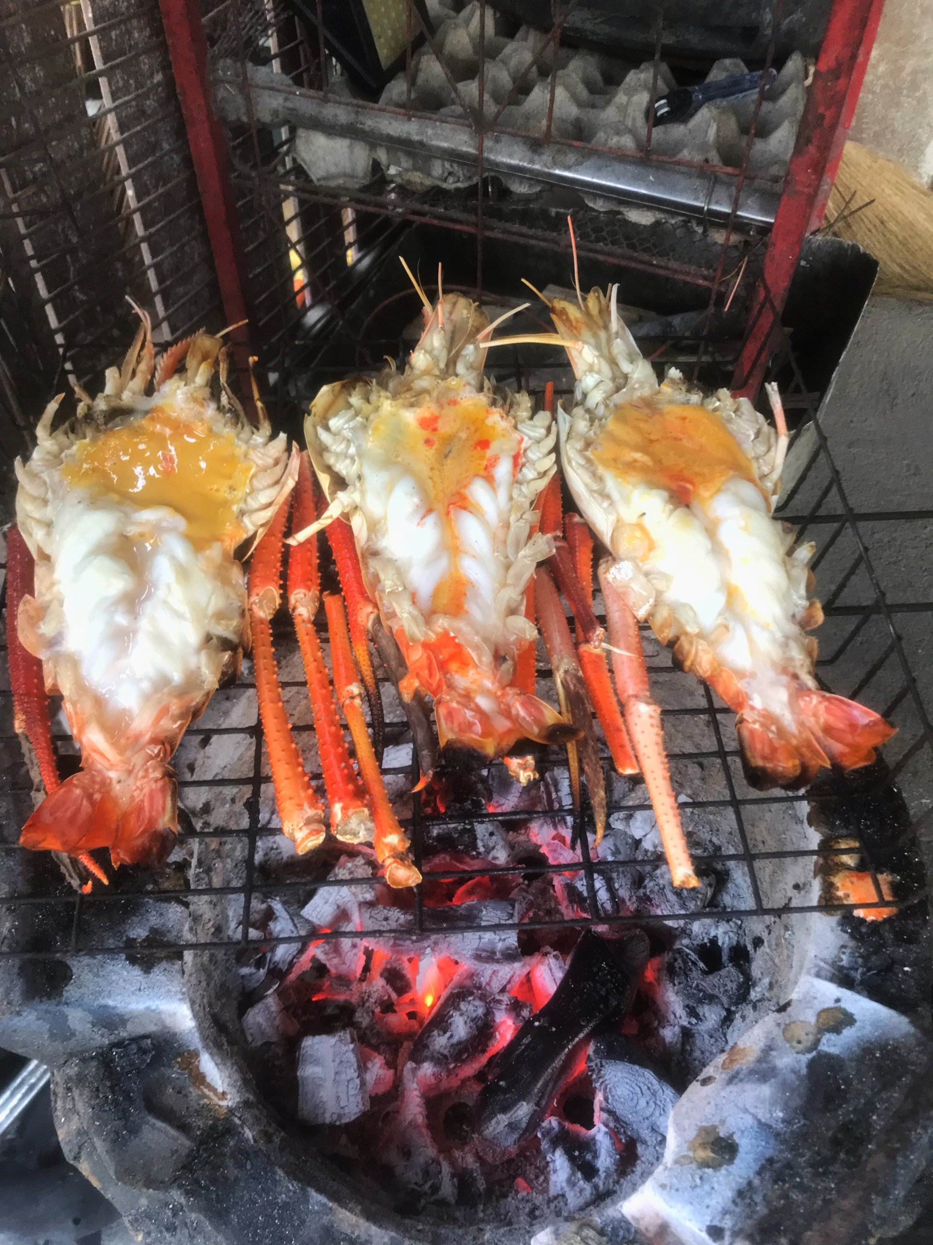 กุ้งแม่น้ำเผา