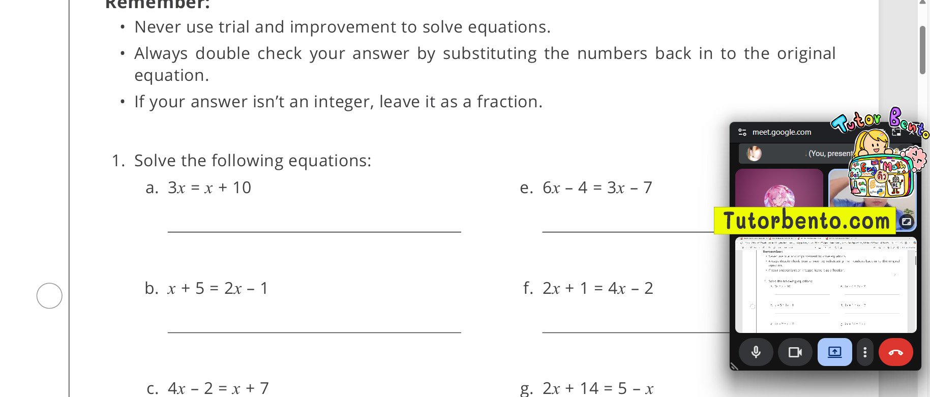 tutorbento.com รีวิว