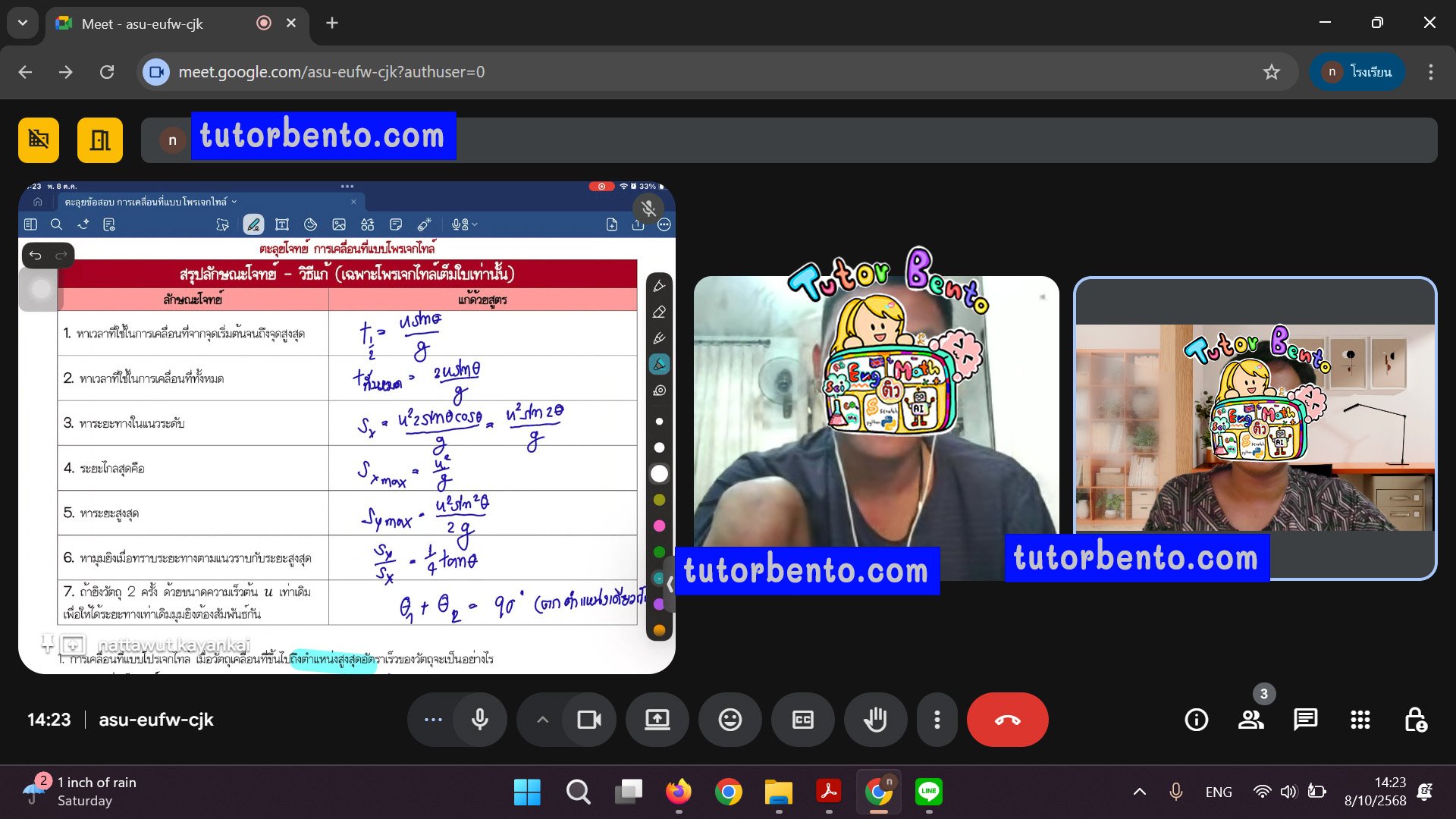 tutorbento.com รีวิว