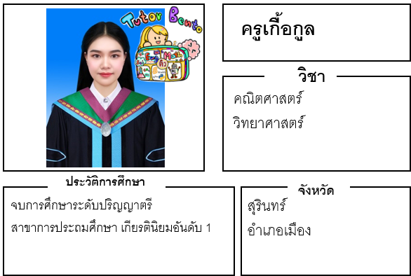 ติวเตอร์เบนโตะ-เกื้อกูล ติวเตอร์เบนโตะ-เกื้อกูล