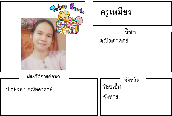ติวเตอร์เบนโตะ-เหมียว ติวเตอร์เบนโตะ-เหมียว