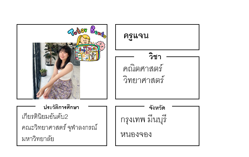 ติวเตอร์เบนโตะ-แจน ติวเตอร์เบนโตะ-แจน