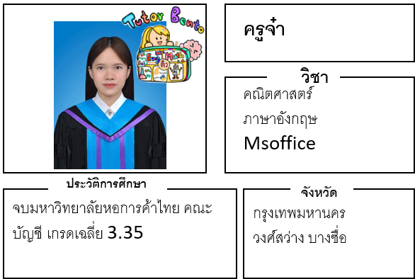 ติวเตอร์เบนโตะ-จ๋า ติวเตอร์เบนโตะ-จ๋า