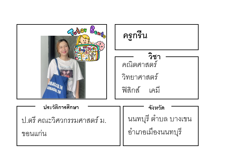 ติวเตอร์เบนโตะ-กรีน ติวเตอร์เบนโตะ-กรีน