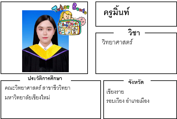 ติวเตอร์เบนโตะ-มิ้นท์