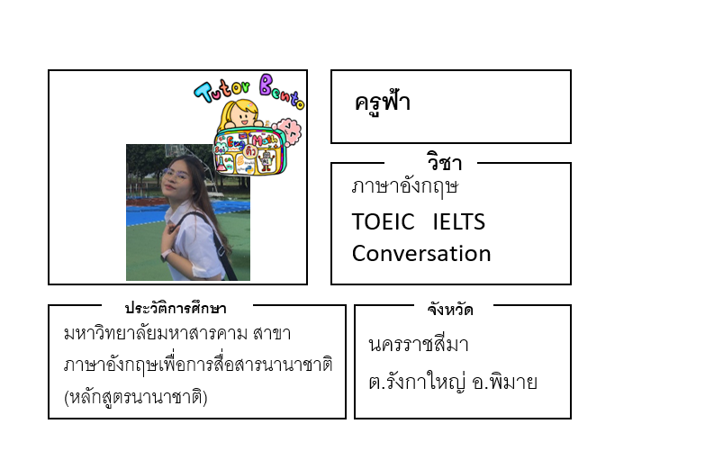 ติวเตอร์เบนโตะ-ฟ้า