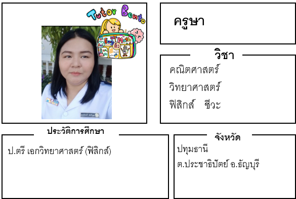 ติวเตอร์เบนโตะ-ษา