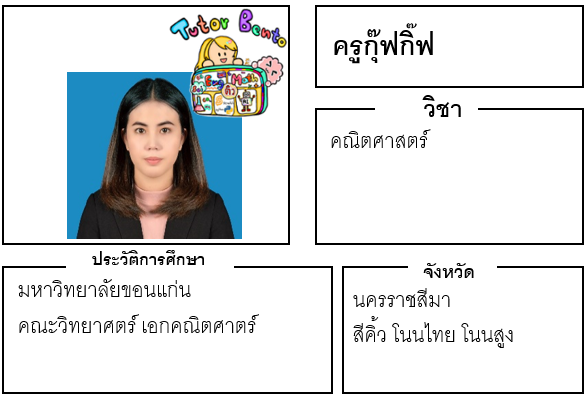 ติวเตอร์เบนโตะ-กุ๊ฟกิ๊ฟ