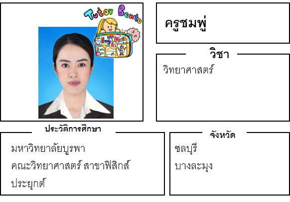 ติวเตอร์เบนโตะ-ชมพู่