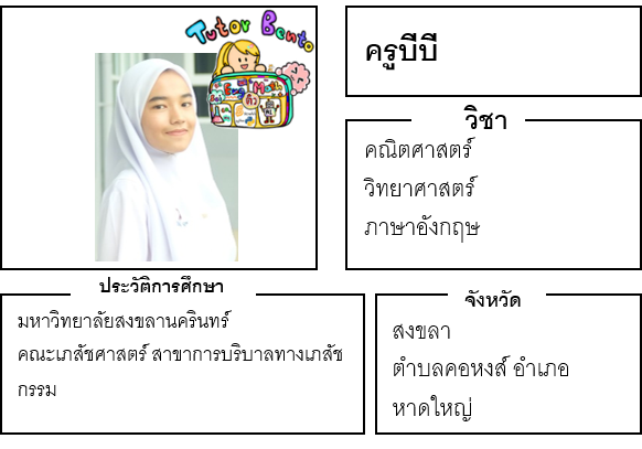 ติวเตอร์เบนโตะ-บีบี