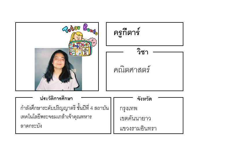 ติวเตอร์เบนโตะ-กีตาร์