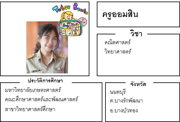 ติวเตอร์เบนโตะ-ออมสิน