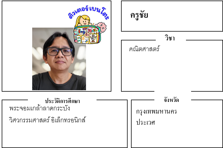 ติวเตอร์เบนโตะ-ชัย