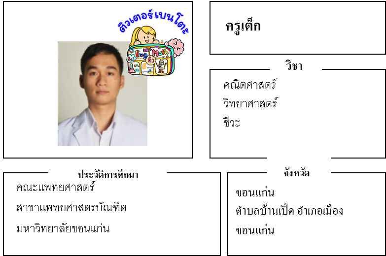 ติวเตอร์เบนโตะ-เต็ก