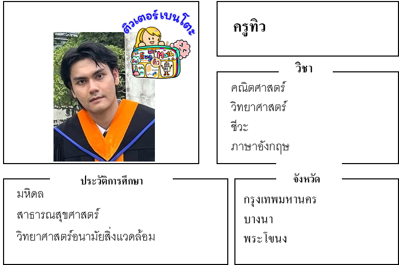 ติวเตอร์เบนโตะ-ทิว