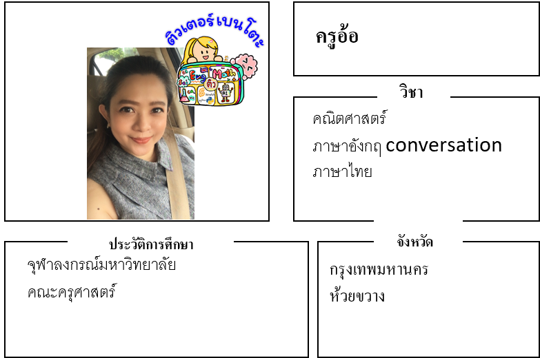 ติวเตอร์เบนโตะ-อ้อ
