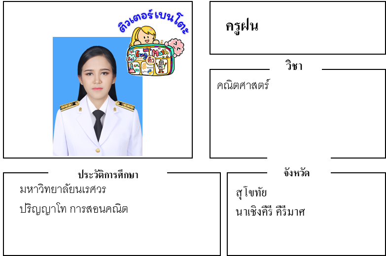ติวเตอร์เบนโตะ-ฝน ติวเตอร์เบนโตะ-ฝน