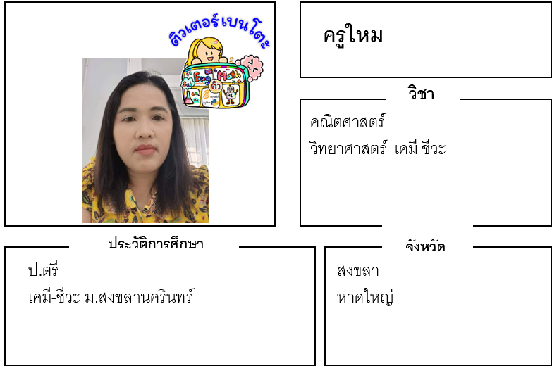 ติวเตอร์เบนโตะ-ใหม