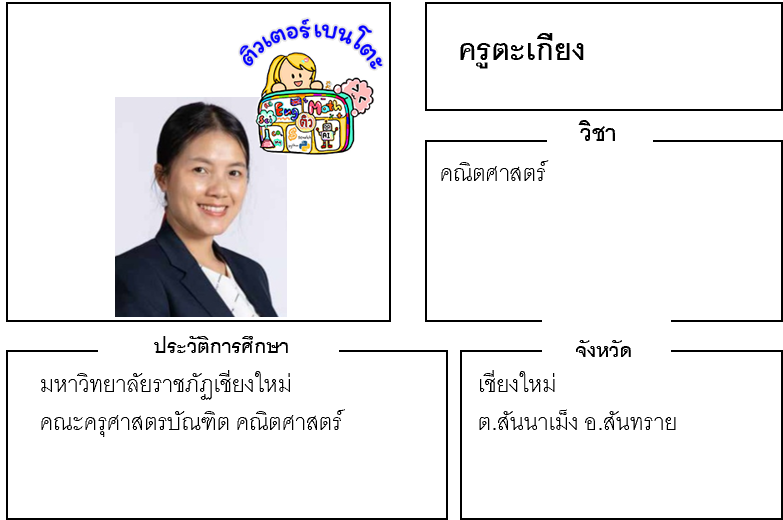 ติวเตอร์เบนโตะ-ตะเกียง