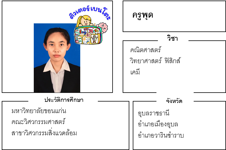 ติวเตอร์เบนโตะ-พุด ติวเตอร์เบนโตะ-พุด
