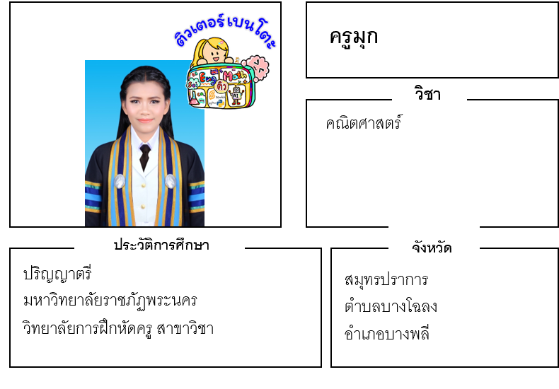 ติวเตอร์เบนโตะ-มุก ติวเตอร์เบนโตะ-มุก