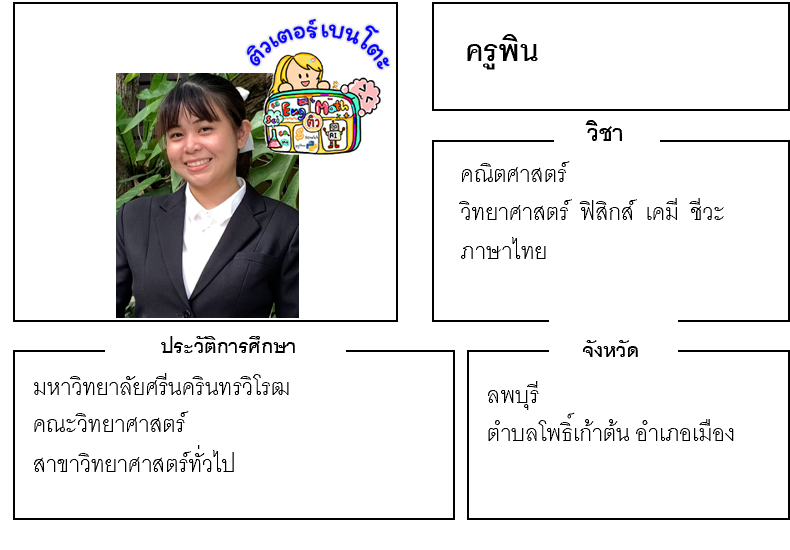 ติวเตอร์เบนโตะ-พิน