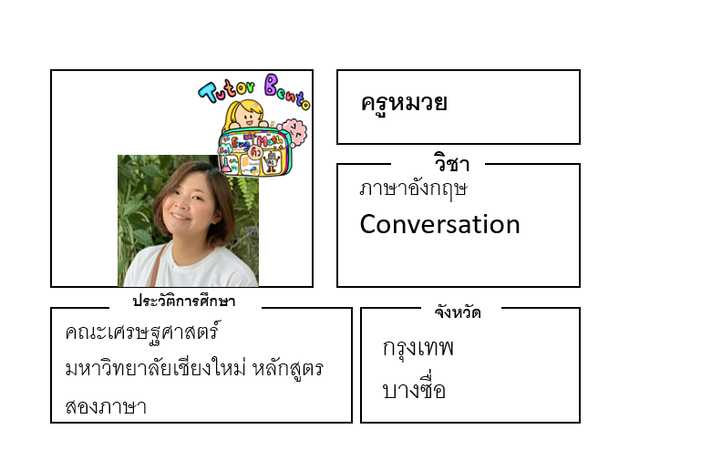 ติวเตอร์เบนโตะ-หมวย ติวเตอร์เบนโตะ-หมวย