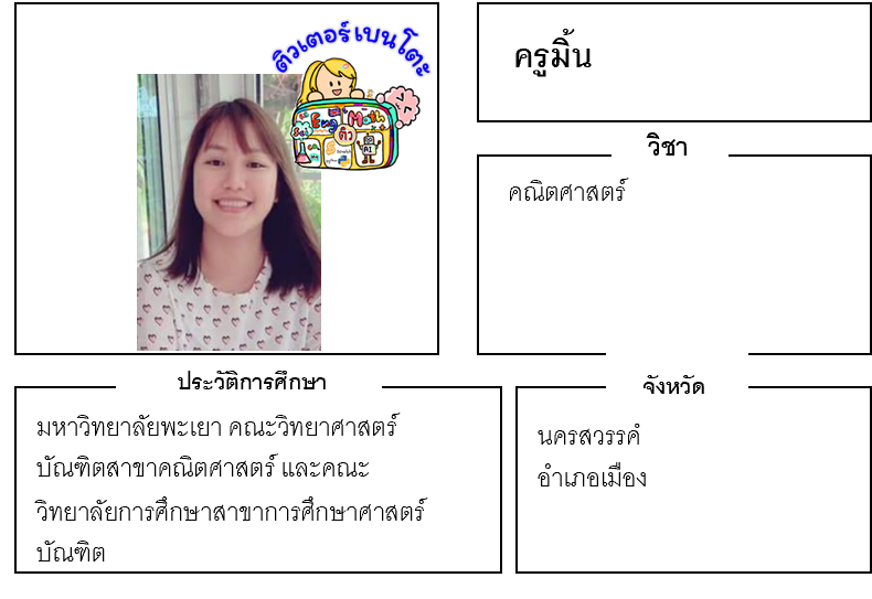 ติวเตอร์เบนโตะ-มิ้น ติวเตอร์เบนโตะ-มิ้น