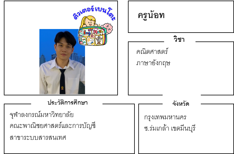 ติวเตอร์เบนโตะ-น้อท