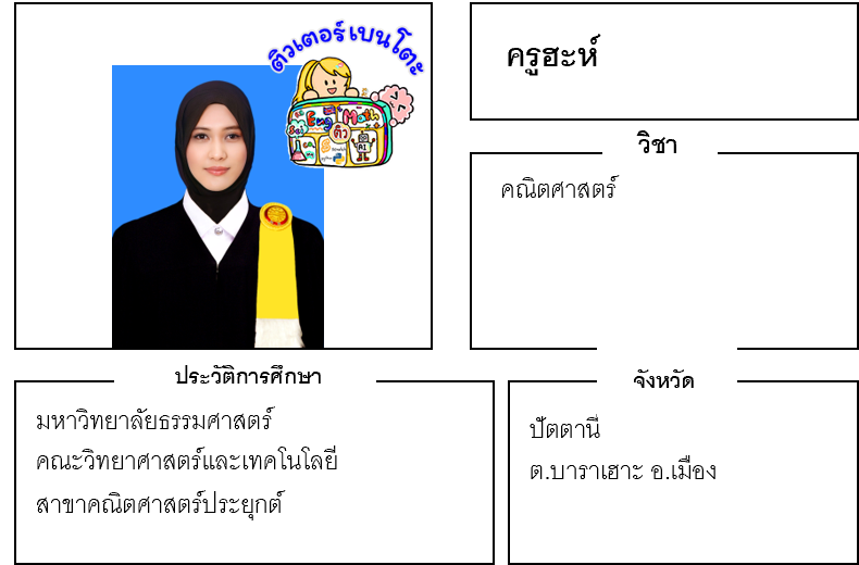 ติวเตอร์เบนโตะ-ฮะห์