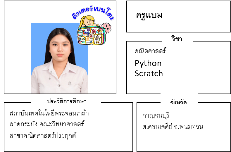 ติวเตอร์เบนโตะ-แบม