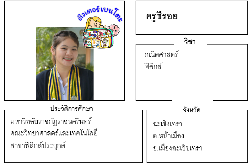 ติวเตอร์เบนโตะ-ซีรอย ติวเตอร์เบนโตะ-ซีรอย