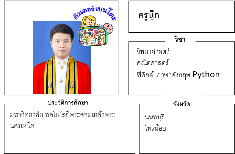 ติวเตอร์เบนโตะ-นุ๊ก