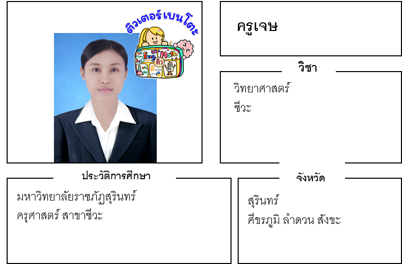 ติวเตอร์เบนโตะ-เจษ ติวเตอร์เบนโตะ-เจษ