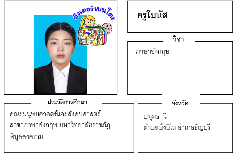 ติวเตอร์เบนโตะ-โบนัส ติวเตอร์เบนโตะ-โบนัส