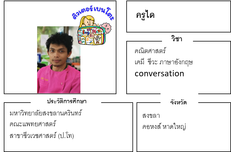 ติวเตอร์เบนโตะ-ได ติวเตอร์เบนโตะ-ได